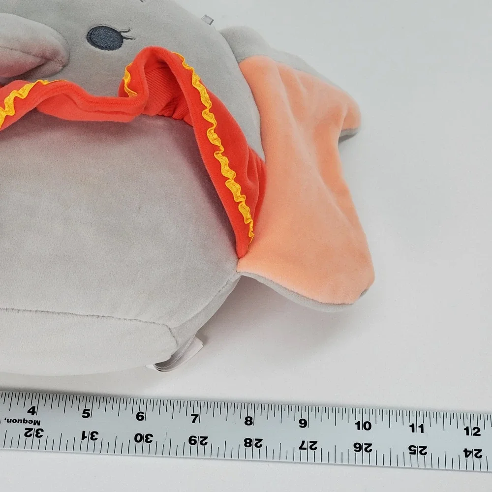 Disney‎ Squishmallows Dumbo Elephant Plush Grey 8 Inch Kellytoy